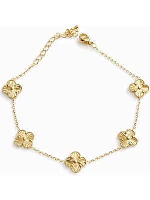 Venüs Design Çelik Yonca Bileklik