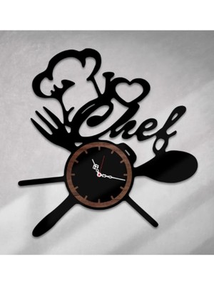 UltraMint Ahşap Mdf Mutfak Saati, Şık ve Fonksiyonel Tasarım