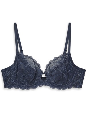 Calvin Klein Lacivert - Mavi Balenli Sütyen 000QF8120E Ck Women