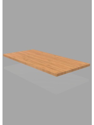 Rafburada 20X30 cm Bambu Ahşap Raf - Suntalam Tekli Raf
