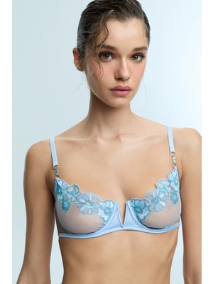 Penti Mavi Gleam Balenli Sütyen