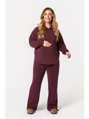 Willow Hamile Eşofman Takımı Bordo