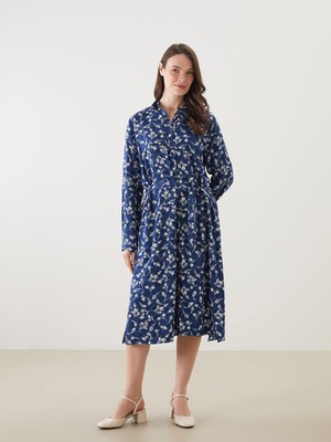 Lc Waikiki Yeni Sezon Çiçekli Gömlek Elbise