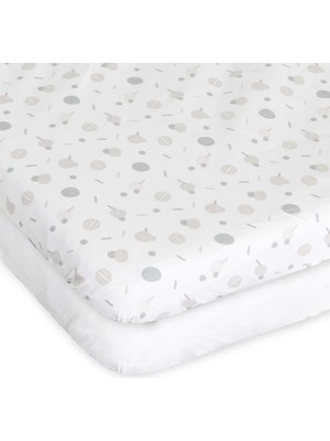 Çarşaf Seti Pamuklu Iki Parça N2M Confetti