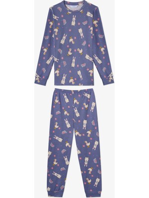 Penti Kız Çocuk Rabbit Pijama Takımı
