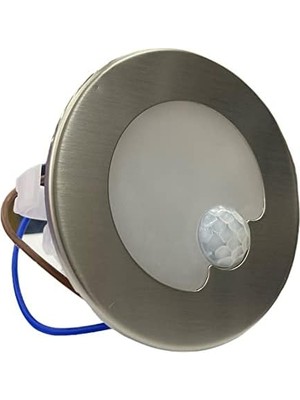 CT-5174B Cata 1.5 W Radar Sensörlü Koridor LED Spot Beyaz Işık, Beyaz