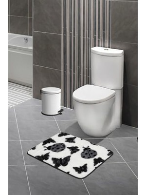 Pedallı Çöp Kovası Beyaz 3 Lt (NV1001RB)