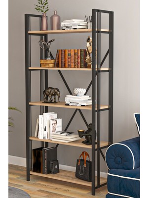 Wood House Inci Kitaplık Çam