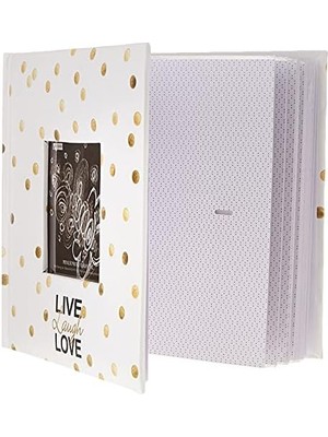 Albums EV-246/L Live Laugh 200 Pkt 4x6 Album Fotoalbum Papier