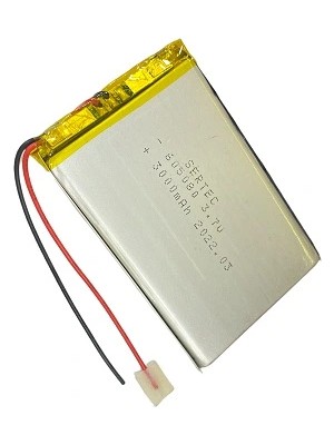 Sertec 605080 3.7V 3000 Mah Li-Polymer Pil (DEVRELI/1.5A)