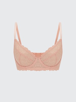 Lc Waikiki Yeni Sezon Balenli Dolgusuz Dantelli Fantezi Tişört Sütyen