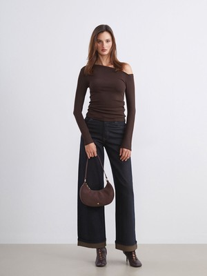 Lc Waikiki Yeni Sezon Süet Görünümlü Kadın Kol Çantası