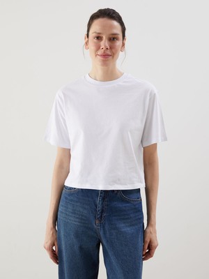 Lc Waikiki Yeni Sezon Bisiklet Yaka Kadın Tişört