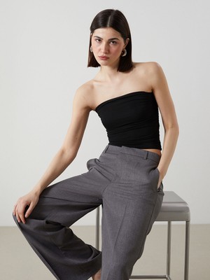 Lc Waikiki Yeni Sezon Straplez Yaka Kadın Bluz