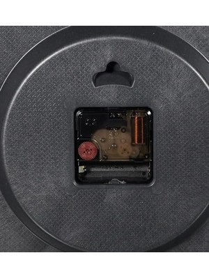 31 cm Dekoratif Gerçek Cam Sessiz Mekanizma Duvar Saati