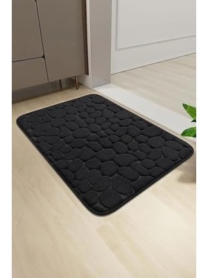 Hafızalı Köpük Kaymaz Banyo Paspası Su Geçirmez Yumuşak Zemin Matı 40X60 cm Banyo Aksesuarı