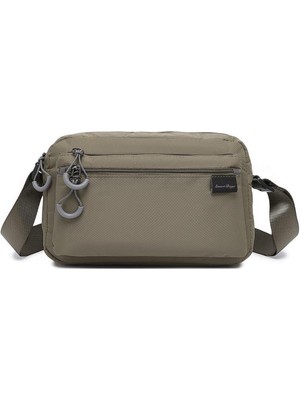 Smart Bags Ekstra Hafif Kumaş Postacı Çantası BC 3148 - Kahve