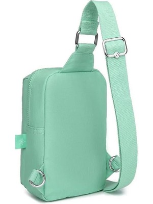 Smart Bags Krinkıl Kumaş Bodybag Uniseks Postacı Çantası BC KL 3105 - Açık Yeşil