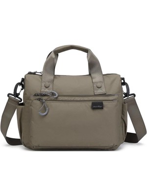 Smart Bags Extra Hafif Kumaş Kadın Postacı Çantası BC 3141 - Kahve