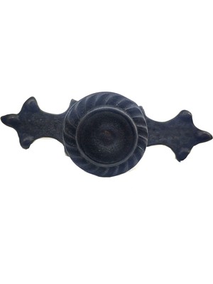 EkoAlışverişDünyam Antika Tarz Dekoratif Pirinç Çizgili Düğme - 35X100 Mm, Büyük, Oksit