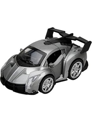 Maxx Wheels Sesli ve Işıklı Model Arabalar 11,5 Cm. - Kiremit Rengi