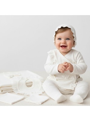 Kız Bebek Pretty Girl Dantelli 10 Lu Hastane Çıkış Seti