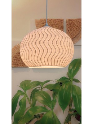 Şık Beyaz Sarkıt Avize, Oturma ve Yatak Odası Için Modern Tasarım