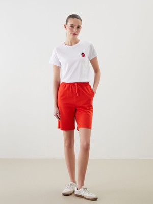 Lc Waikiki Yeni Sezon Beli Lastikli Kadın Şort