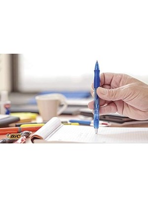 Gel-Ocity Original Jel Kalem, Mavi Jel Kalem 12'li Kutu, 0.7 Mm. Çizgi Genişliği , Yumuşak ve Akıcı Yazım