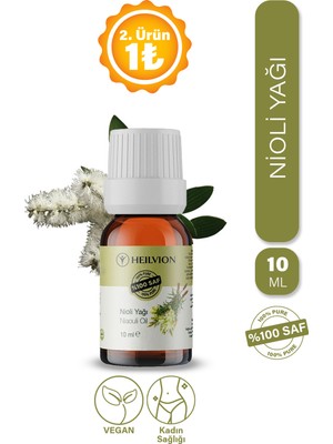 Nioli Uçucu Yağı %100 Saf ve Doğal 10 ml Kadın Sağlığı (Genital Enfeksiyon) & Koku Önleme,Doğal Antiseptik