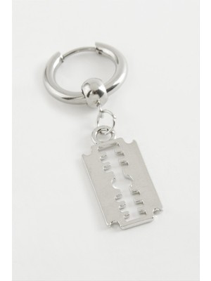 Nacario Jilet Erkek Çelik Küpe