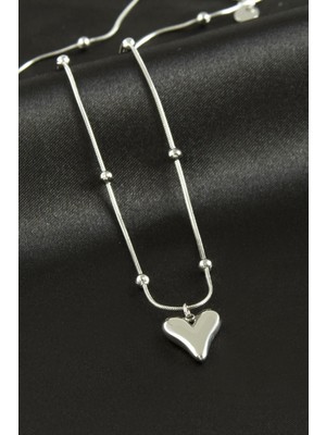 Nacario Kalp Lüks Çelik Kolye