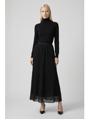 Rays 251358 Bel Lastikli Piliseli Etek Siyah