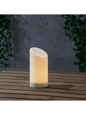 16 cm Otomatik Pilli LED Masa Gece Lambası Iç ve Dış Mekan Kullanımı