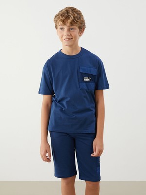 Lc Waikiki Yeni Sezon Bisiklet Yaka Erkek Çocuk Tişört