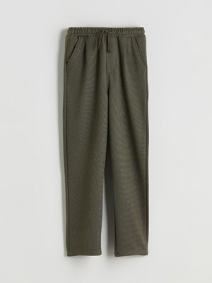 Lc Waikiki Yeni Sezon Beli Lastikli Dokulu Erkek Çocuk Pantolon