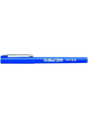 Artline Fineliner 0.4 mm Mavi EK-200N