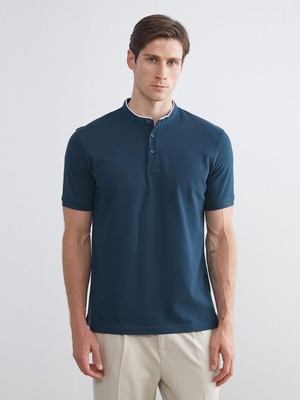 Lc Waikiki Yeni Sezon Hakim Yaka Pike Erkek Tişört