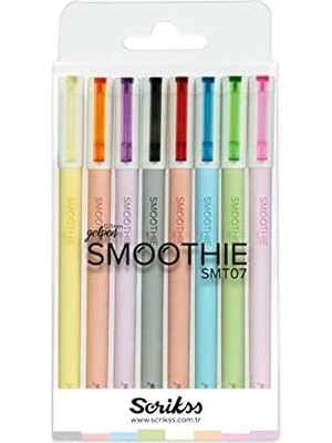 Smoothie Jel Kalem 8'li Blister