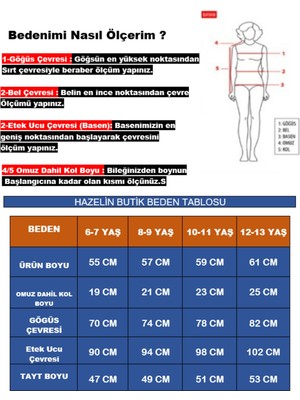 Hazelin Kız Çocuk Mavi Lacivert Renk Bloklu 6-13 Yaş Yarım Kol Taytlı Mayo HZL24S-AR1172-06