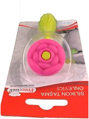 ® Çiçek Tasarımlı Silikon Çorba, Süt Taşma Önleyici Aparat