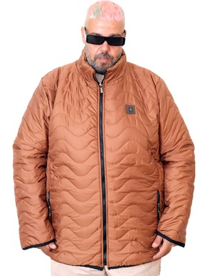 ModeXL Mode Xl Büyük Beden Erkek Mont Dik Yaka  25710