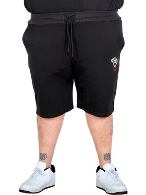 ModeXL Mode Xl Büyük Beden Erkek Şort 1991 Model 23410 Sıyah