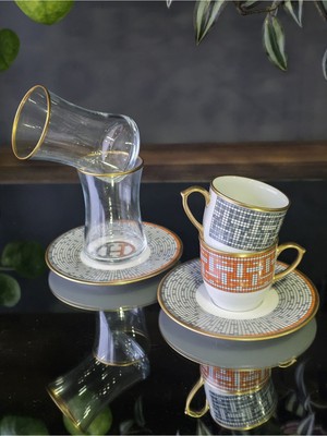 Fermato Honey 2 Kişilik Kahve ve Çay Seti