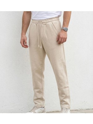 Plus Scorpion Erkek Slim Fit Pamuklu Eşofman Altı