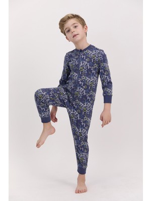 Rolypoly Erkek Çocuk Mavi Tulum