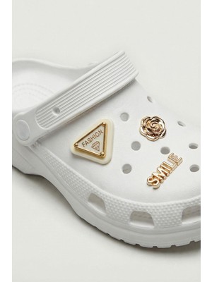 Rays 1315 Aksesuarlı Terlik Beyaz