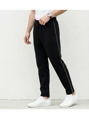 Plus Scorpion Erkek Slim Fit Pamuklu Eşofman Altı