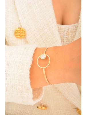 CEBECİ Cebeci 14 Ayar Rose Kelepçe Altın Bilezik