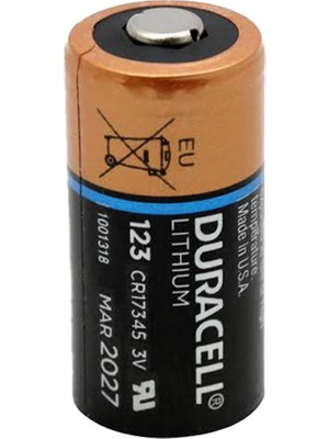 Duracell CR123A Ultra Lityum Pil